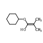 CAS#: 735251-55-5, 1-(Cyclohexyloxy)-2-methyl-1-propen-1-ol