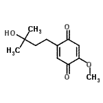 CAS 登录号：735270-31-2， 2-(3-羟基-3-甲基丁基)-5-甲氧基-1,4-苯醌