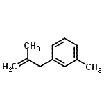 CAS#: 73566-45-7, 1-Methyl-3-(2-methyl-2-propen-1-yl)benzene