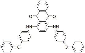 CAS 登录号：73598-77-3， 1,4-二[[4-(苯氧基)苯基]氨基]蒽-9,10-二酮