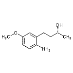 CAS 登录号：736133-00-9， (2R)-4-(2-氨基-5-甲氧基苯基)-2-丁醇