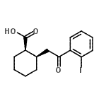 CAS#: 736136-47-3, (1R,2R)-2-[2-(2-Iodophenyl)-2-oxoethyl]cyclohexanecarboxylic acid