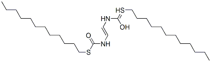 CAS 登录号：73622-80-7， S-十二烷基[[(E)-2-(十二烷基巯基羰基氨基)乙烯基]氨基]甲烷硫酸酯