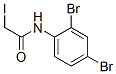 CAS 登录号：73623-36-6， N-(2,4-二溴苯基)-2-碘乙酰胺