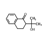 CAS#: 73652-77-4, 2-(2-Hydroxy-2-propanyl)-3,4-dihydro-1(2H)-naphthalenone