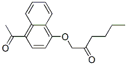 CAS#: 73663-71-5, 1-(4-Acetylnaphthalen-1-Yl)Oxyhexan-2-One