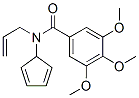 CAS 登录号：73664-68-3， N-(1-环戊并-2,4-二烯基)-3,4,5-三甲氧基-N-丙-2-烯基苯甲酰胺