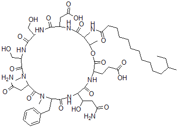 CAS#: 73666-47-4, 3-[6-(3-Amino-1-Hydroxy-3-Oxopropyl)-12-(2-Amino-2-Oxoethyl)-21-(Carboxymethyl)-15,18-Bis(Hydroxymethyl)-10,13,25-Trimethyl-24-(12-Methyltetradecanoylamino)-2,5,8,11,14,17,20,23-Octaoxo-9-(Phenylmethyl)-1-Oxa-4,7,10,13,16,19,22-Heptazacyclopentacos-3-Yl]Propanoic Acid