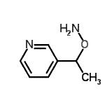 CAS 登录号：736871-52-6， 3-[1-(氨基氧基)乙基]吡啶