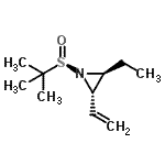 CAS 登录号：736947-20-9， (2S,3S)-2-乙基-1-[(R)-(2-甲基-2-丙基)亚磺酰]-3-乙烯基氮丙啶