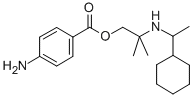 CAS#: 73698-74-5, [2-(1-Cyclohexylethylamino)-2-Methylpropyl] 4-Aminobenzoate