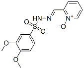 CAS#: 73736-93-3, N-[(E)-(1-Hydroxypyridin-2-Ylidene)Methyl]Imino-3,4-Dimethoxybenzenesulfonamide