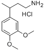 CAS 登录号：73758-45-9， 3-(3,4-二甲氧基苯基)丁烷-1-胺盐酸盐