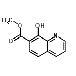 CAS 登录号：73776-20-2， 甲基8-羟基-7-喹啉羧酸酯