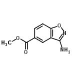 CAS 登录号：737802-51-6， 甲基3-氨基-1,2-苯并恶唑-5-羧酸酯