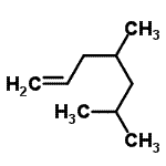 CAS#: 7379-69-3, 4,6-Dimethyl-1-heptene