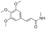 CAS 登录号：73790-90-6， (E)-N-甲基-3-(3,4,5-三甲氧基苯基)丙-2-烯酰胺