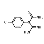 CAS 登录号：738533-10-3， 1-甲脒基-1-(4-氯苯基)硫脲