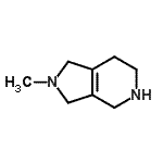 CAS#: 738553-39-4, 2-Methyl-2,3,4,5,6,7-hexahydro-1H-pyrrolo[3,4-c]pyridine