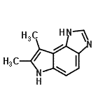 CAS#: 73857-35-9, 7,8-Dimethyl-1,6-dihydroimidazo[4,5-e]indole