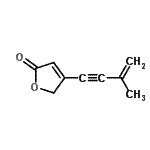 CAS 登录号：738589-74-7， 4-(3-甲基-3-丁烯-1-炔-1-基)-2(5H)-呋喃酮
