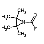 CAS 登录号：73867-19-3， 2,2,3,3-四甲基-1-氮丙啶羰基氟化物