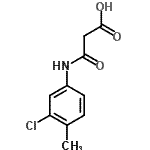 CAS#: 73877-03-9, 3-[(3-Chloro-4-methylphenyl)amino]-3-oxopropanoic acid