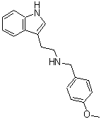 CAS 登录号：7390-67-2， 2-(1H-吲哚-3-基)-N-(4-甲氧基苄基)乙胺