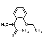 CAS 登录号：73901-47-0， 1-(2-乙氧基苯基)-1-甲基硫脲