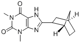 CAS#: 73908-82-4, 8-(6-Bicyclo[2.2.1]Heptanyl)-1,3-Dimethyl-7H-Purine-2,6-Dione