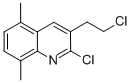 CAS#: 73930-69-5, 2-Chloro-3-(2-Chloroethyl)-5,8-Dimethylquinoline