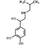 CAS 登录号：739301-51-0， 4-[1-羟基-2-(异丁基氨基)乙基]-1,2-苯二酚