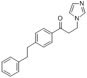 CAS 登录号：73931-85-8， 3-(1H-咪唑-1-基)-1-(4-(2-苯基乙基)苯基)-1-丙酮