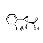 CAS 登录号：739326-63-7， (1S,2R)-1-氨基-2-(2-甲基苯基)环丙烷羧酸