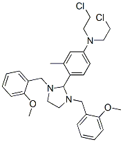 CAS#: 73941-37-4, 4-[1,3-Bis[(2-Methoxyphenyl)Methyl]Imidazolidin-2-Yl]-N,N-Bis(2-Chloroethyl)-3-Methylaniline