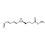 CAS#: 73958-00-6, Methyl 4-{(2S,3S)-3-[(1E,3E)-5-oxo-1,3-pentadien-1-yl]-2-oxiranyl}butanoate