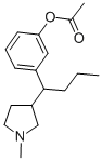 CAS#: 73986-59-1, [3-[1-(1-Methylpyrrolidin-3-Yl)Butyl]Phenyl] Acetate