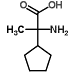 CAS 登录号：740059-54-5， 2-氨基-2-环戊基丙酸