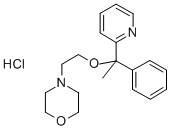 CAS 登录号：74037-75-5， 4-[2-(1-苯基-1-吡啶-2-基乙氧基)乙基]吗啉盐酸盐