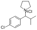CAS#: 74039-38-6, 1-[1-(4-Chlorophenyl)-2-Methylpropyl]Pyrrolidine Hydrochloride