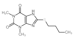 CAS#: 74039-66-0, 8-Butylsulfanyl-1,3-Dimethyl-7H-Purine-2,6-Dione