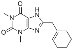 CAS#: 74039-69-3, 8-(1-Cyclohexenylmethyl)-1,3-Dimethyl-7H-Purine-2,6-Dione