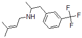 CAS#: 74051-23-3, 3-Methyl-N-[1-[3-(Trifluoromethyl)Phenyl]Propan-2-Yl]But-2-En-1-Amine