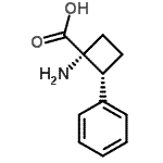 CAS#: 740733-77-1, (1R,2R)-1-Amino-2-phenylcyclobutanecarboxylic acid