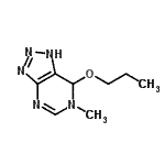 CAS#: 740750-70-3, 6-Methyl-7-propoxy-6,7-dihydro-1H-[1,2,3]triazolo[4,5-d]pyrimidine