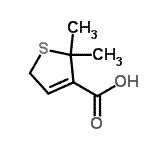 CAS#: 740796-46-7, 2,2-Dimethyl-2,5-dihydro-3-thiophenecarboxylic acid