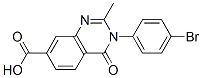 CAS#: 74101-57-8, 3-(4-Bromophenyl)-2-Methyl-4-Oxoquinazoline-7-Carboxylic Acid