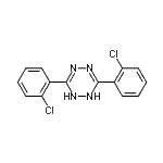 CAS#: 74115-15-4, 3,6-Bis(2-chlorophenyl)-1,2-dihydro-1,2,4,5-tetrazine