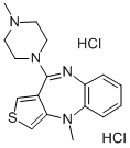 CAS#: 74137-79-4, 10-Methyl-4-(4-Methylpiperazin-1-Yl)Thieno[3,4-b][1,5]Benzodiazepine Dihydrochloride
