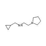 CAS#: 741698-54-4, N-(Cyclopropylmethyl)-2-(1-pyrrolidinyl)ethanamine